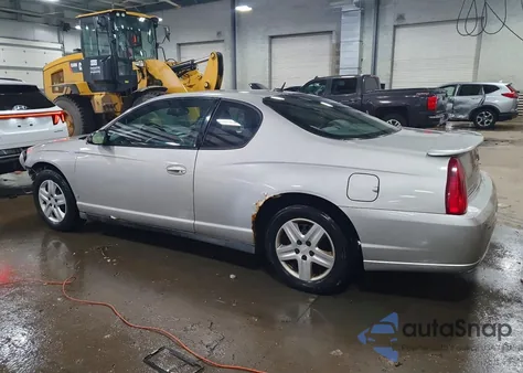 2007 Chevrolet Monte Carlo Ls из США, поврежденный, VIN 2G1WJ15K179331329